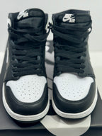 NEW SIZE 6.5 YOUTH- AIR JORDAN 1 RETRO HIGH OG "BLACK WHITE" 2024