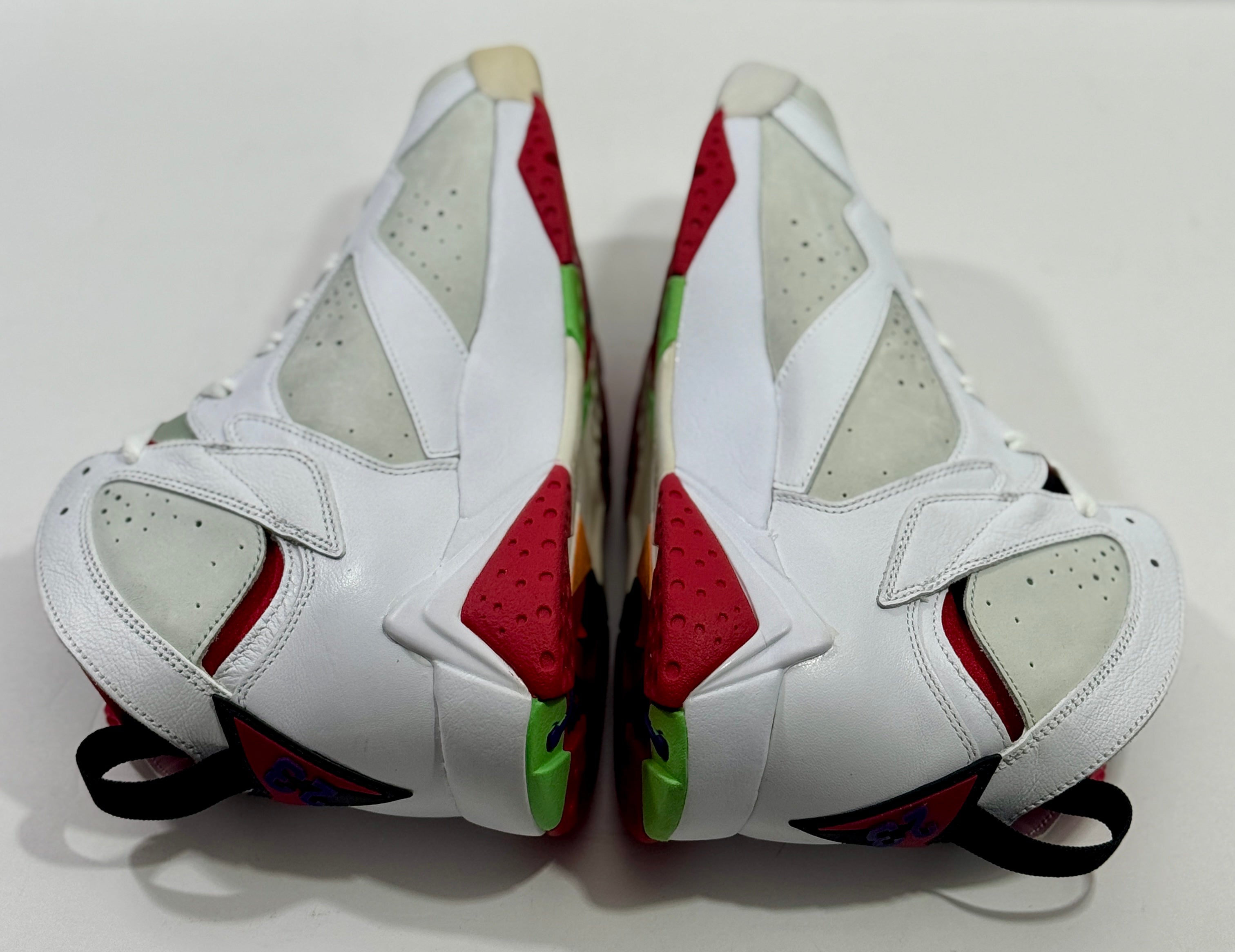 USED SIZE 10 MENS - AIR JORDAN 7 RETRO "HARE" 2015
