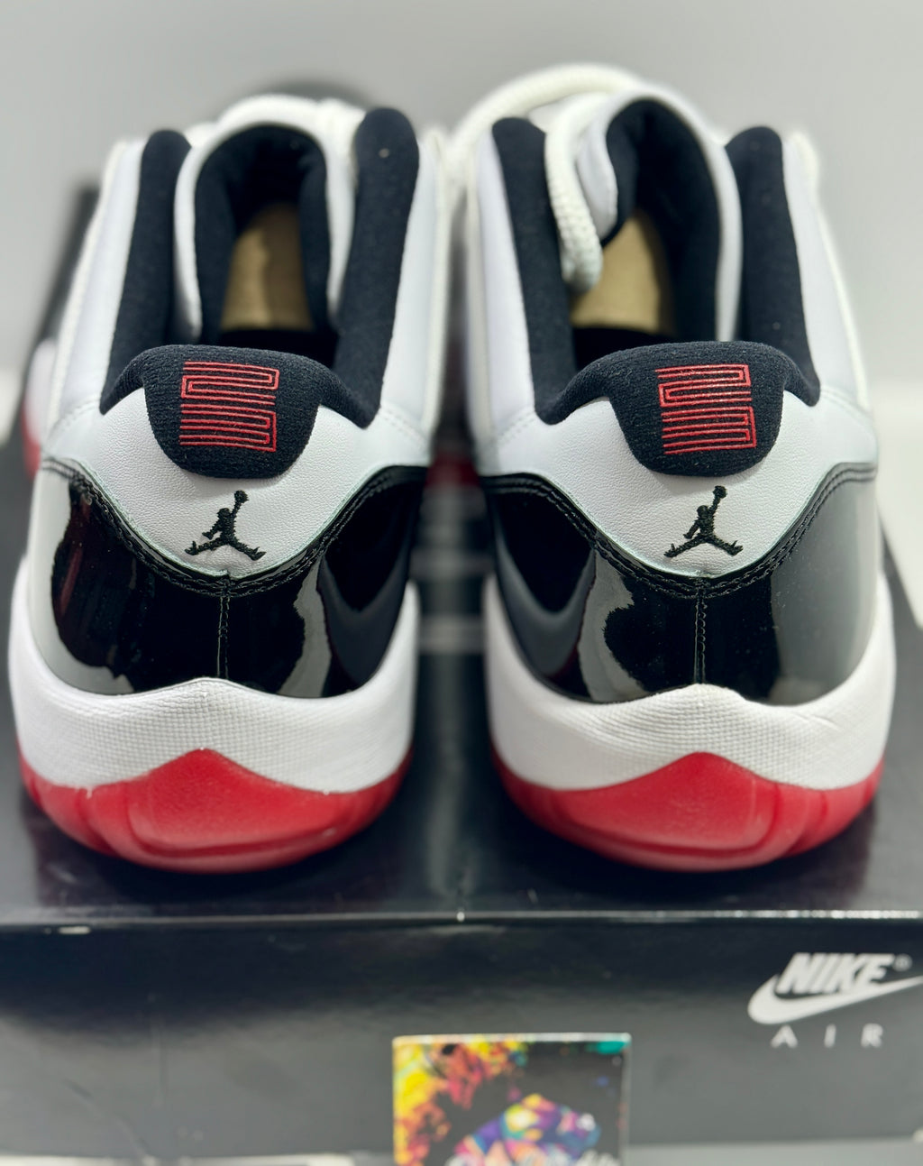 NEW SIZE 11.5 MENS - AIR JORDAN 11 RETRO LOW "CONCORD BRED" 2020