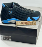 NEW SIZE 12 MENS - AIR JORDAN 14 RETRO "BLACK UNIVERSITY BLUE" 2026