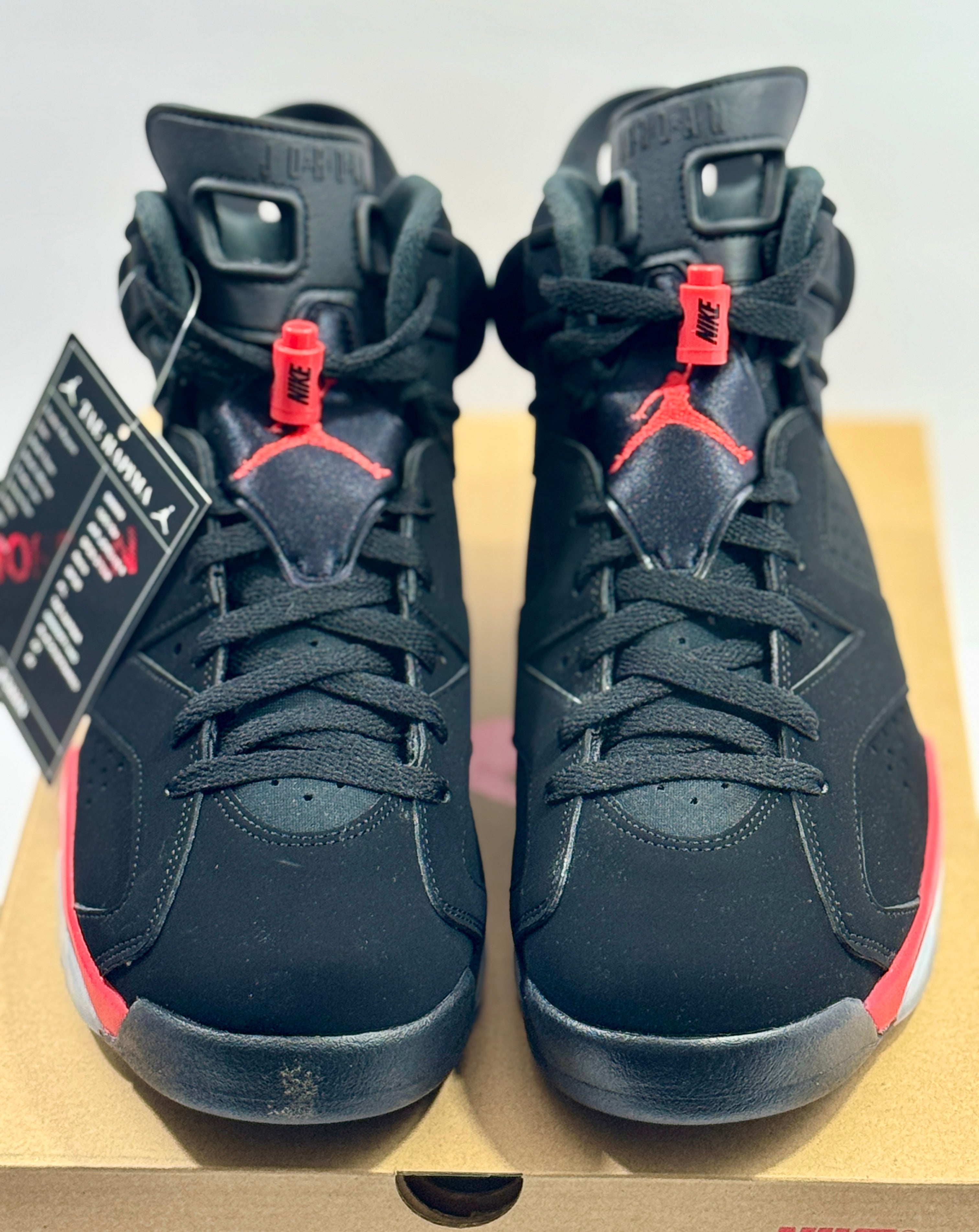 NEW SIZE 19 MENS - AIR JORDAN 6 RETRO "INFRARED SALESMAN" 2025