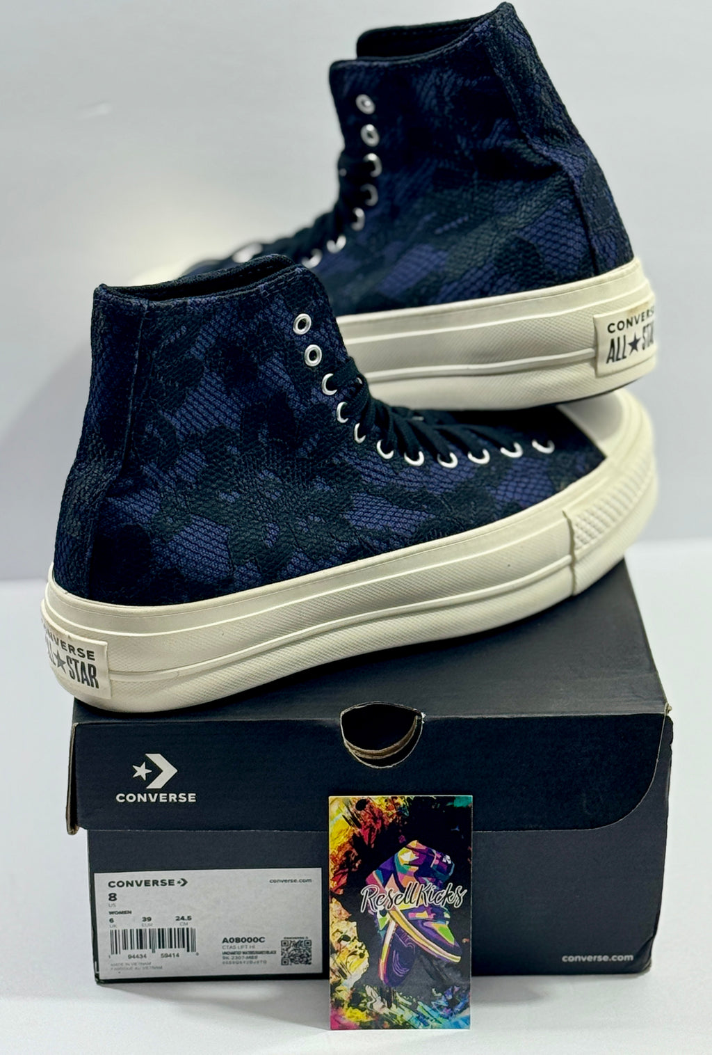 NEW SIZE 8 WOMENS - CONVERSE CHUCK TAYLOR ALL STAR PLATFORM HIGH TOP