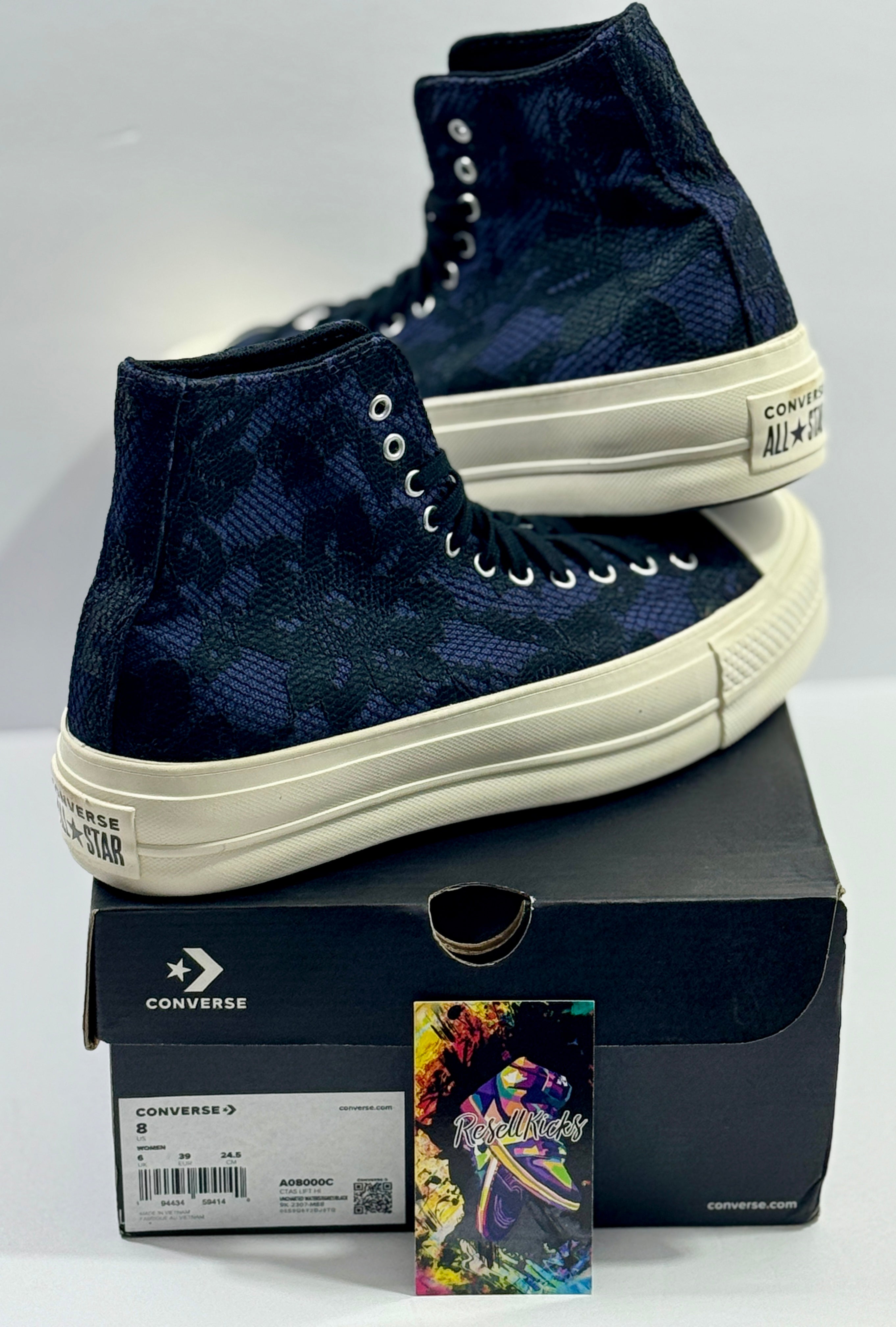 NEW SIZE 8 WOMENS - CONVERSE CHUCK TAYLOR ALL STAR PLATFORM HIGH TOP