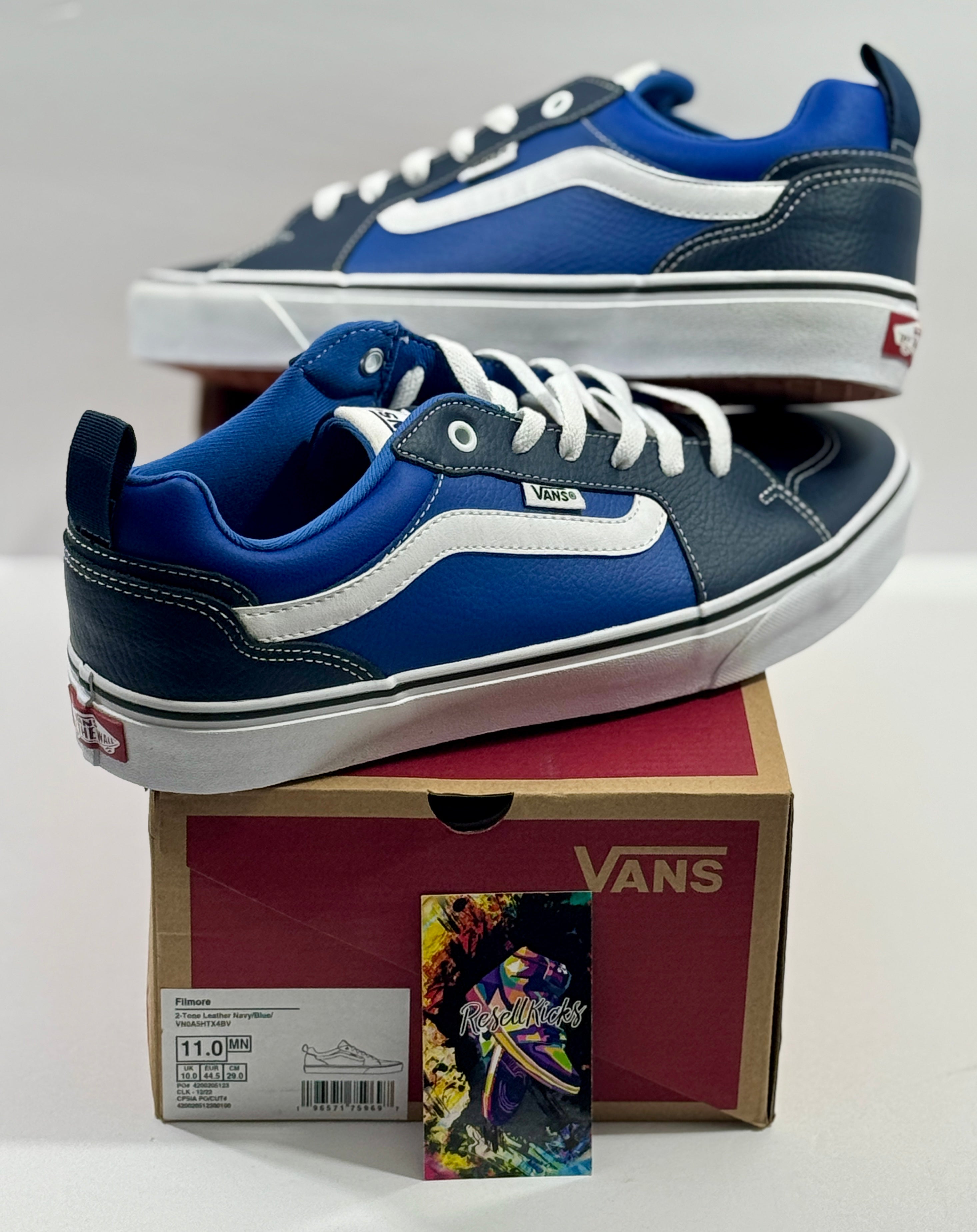 NEW SIZE 11 MENS - VANS FILORE LEATHER