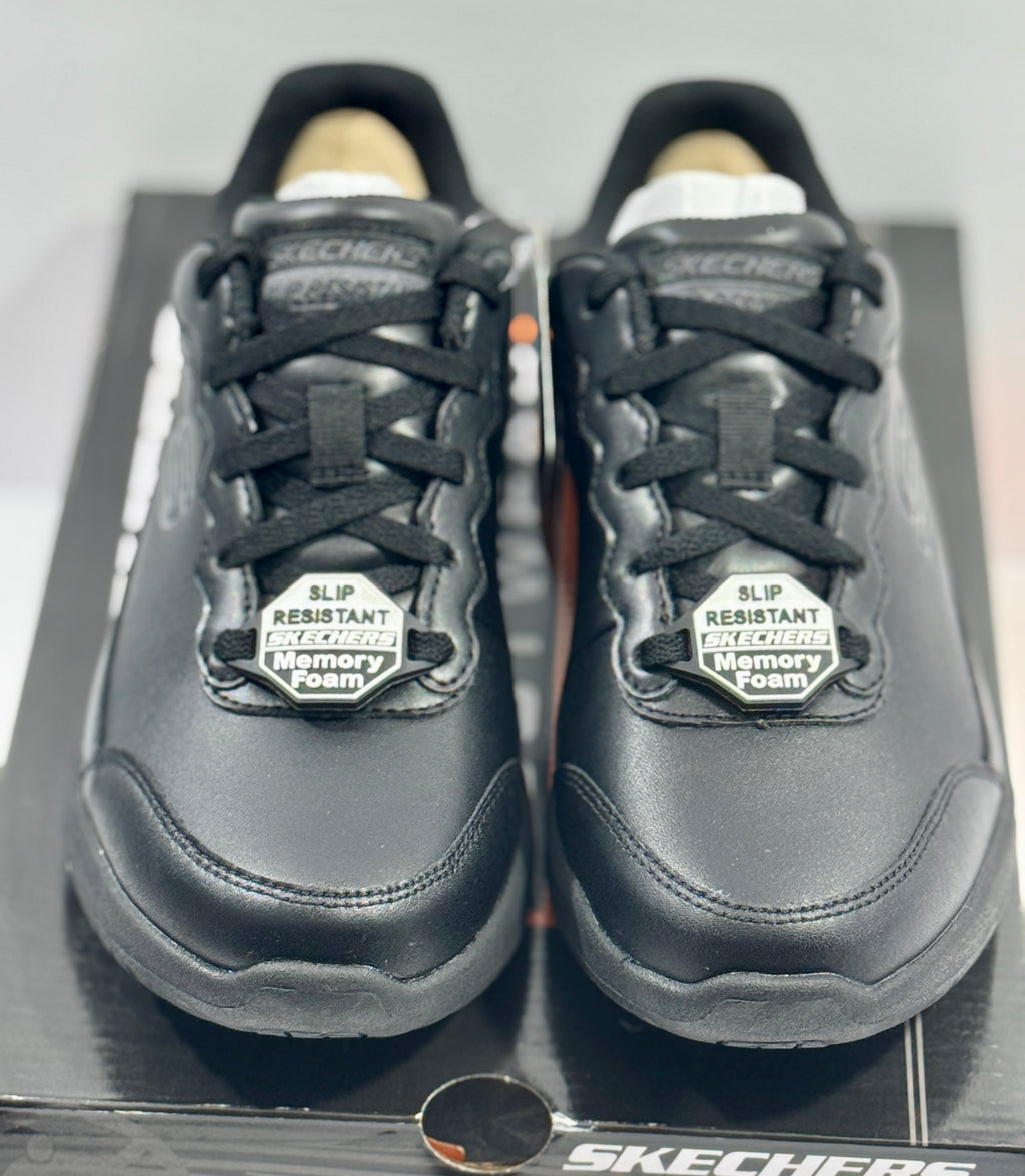 NEW SIZE 5.5 WOMENS - SKECHERS DANTEY SLIP RESISTANT  MEMORY FOAM