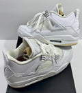 USED SIZE 10.5 MENS - AIR JORDAN 4 RETRO "PURE MONEY" 2017