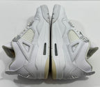 USED SIZE 10.5 MENS - AIR JORDAN 4 RETRO "PURE MONEY" 2017