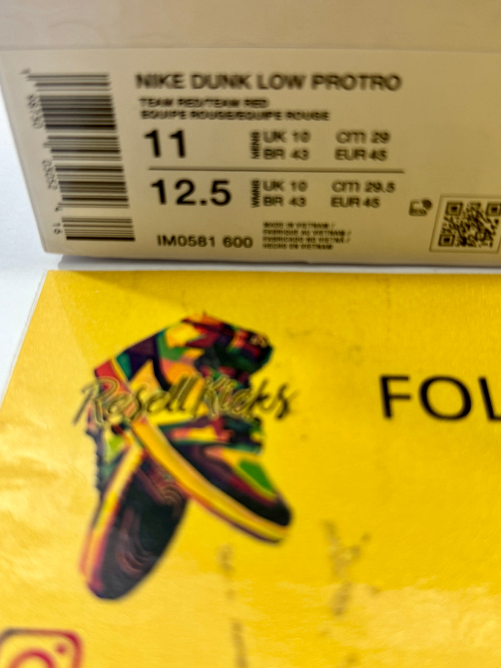 NEW SIZE 11 MENS - NIKE DUNK LOW PROTRO "KOBE BRYANT LOWER MERION AWAY" 2026