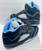 NEW SIZE 12 MENS - AIR JORDAN 5 RETRO "BLACK UNIVERSITY BLUE" 2026