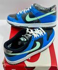 NEW SIZE 5.5 YOUTH - NIKE DUNK LOW CRATER "BLUE BLACK" 2021