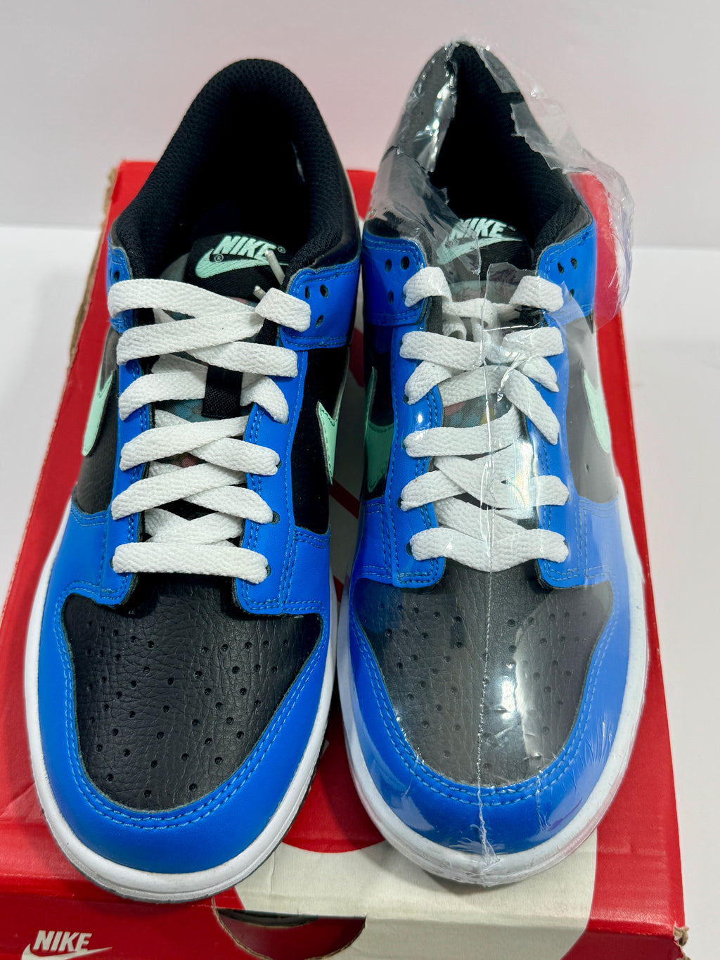 NEW SIZE 5.5 YOUTH - NIKE DUNK LOW CRATER "BLUE BLACK" 2021