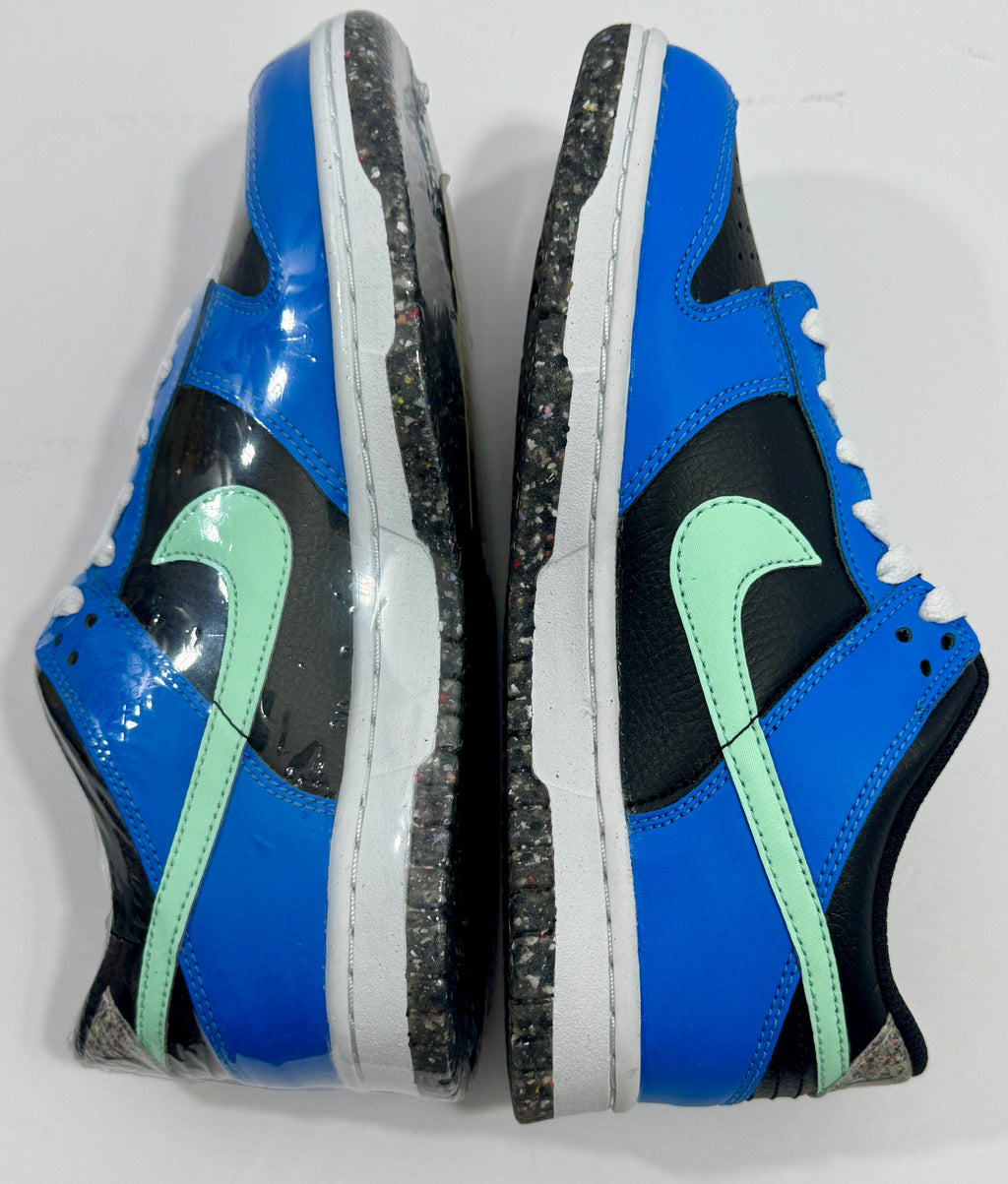 NEW SIZE 5.5 YOUTH - NIKE DUNK LOW CRATER "BLUE BLACK" 2021
