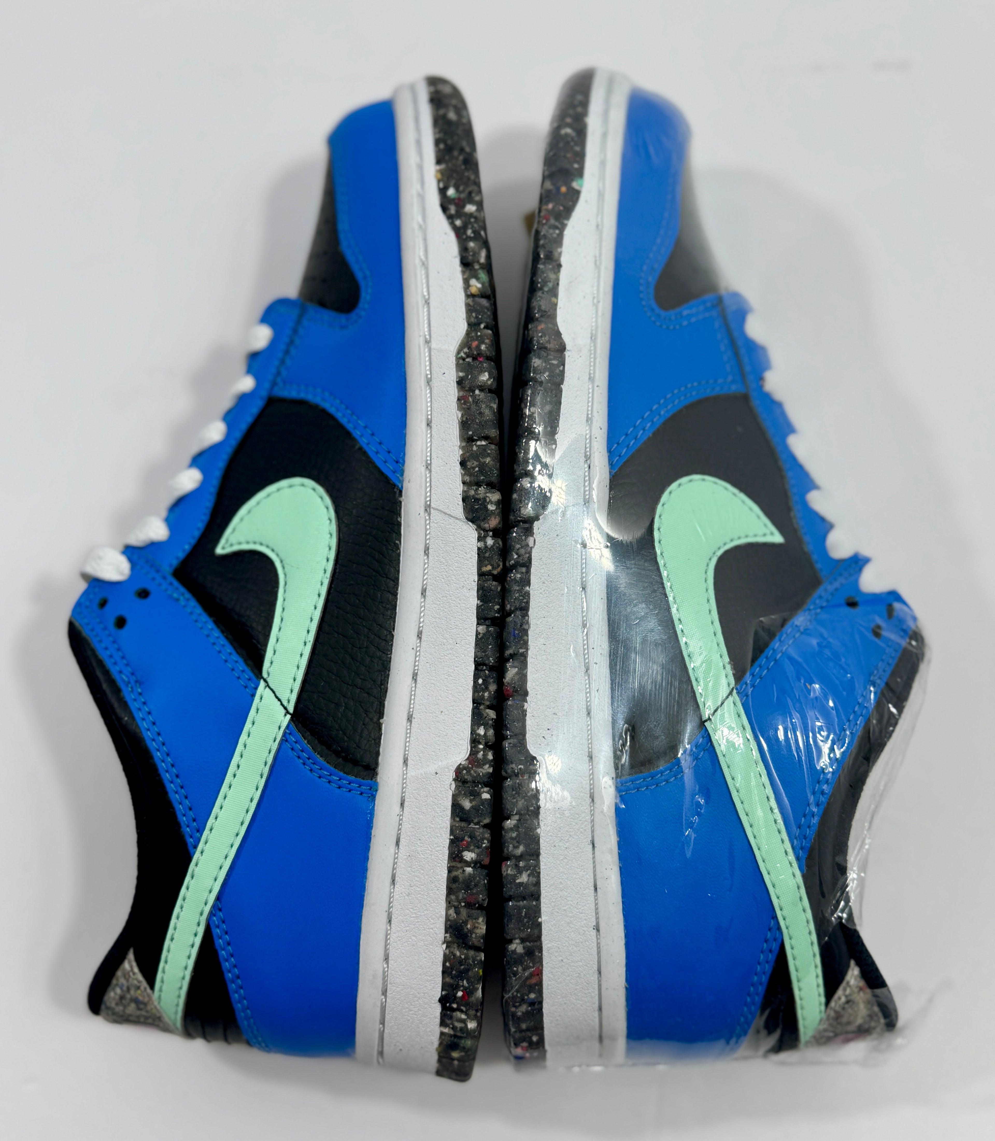 NEW SIZE 5.5 YOUTH - NIKE DUNK LOW CRATER "BLUE BLACK" 2021