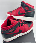 NEW SIZE 6 YOUTH - AIR JORDAN 1 MID "REVERSE BRED" 2021