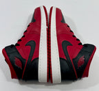 NEW SIZE 6 YOUTH - AIR JORDAN 1 MID "REVERSE BRED" 2021