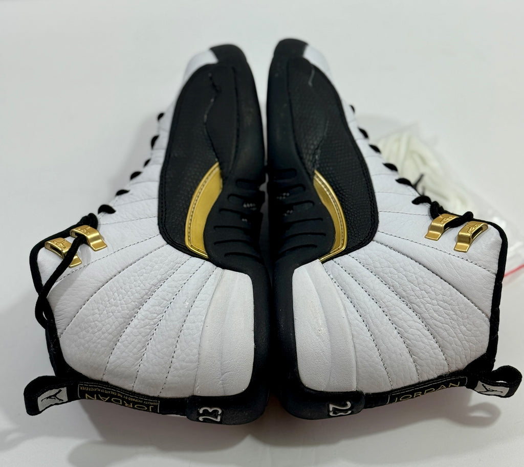 NEW SIZE 4 YOUTH - AIR JORDAN 12 RETRO "ROYALTY TAXI" 2021