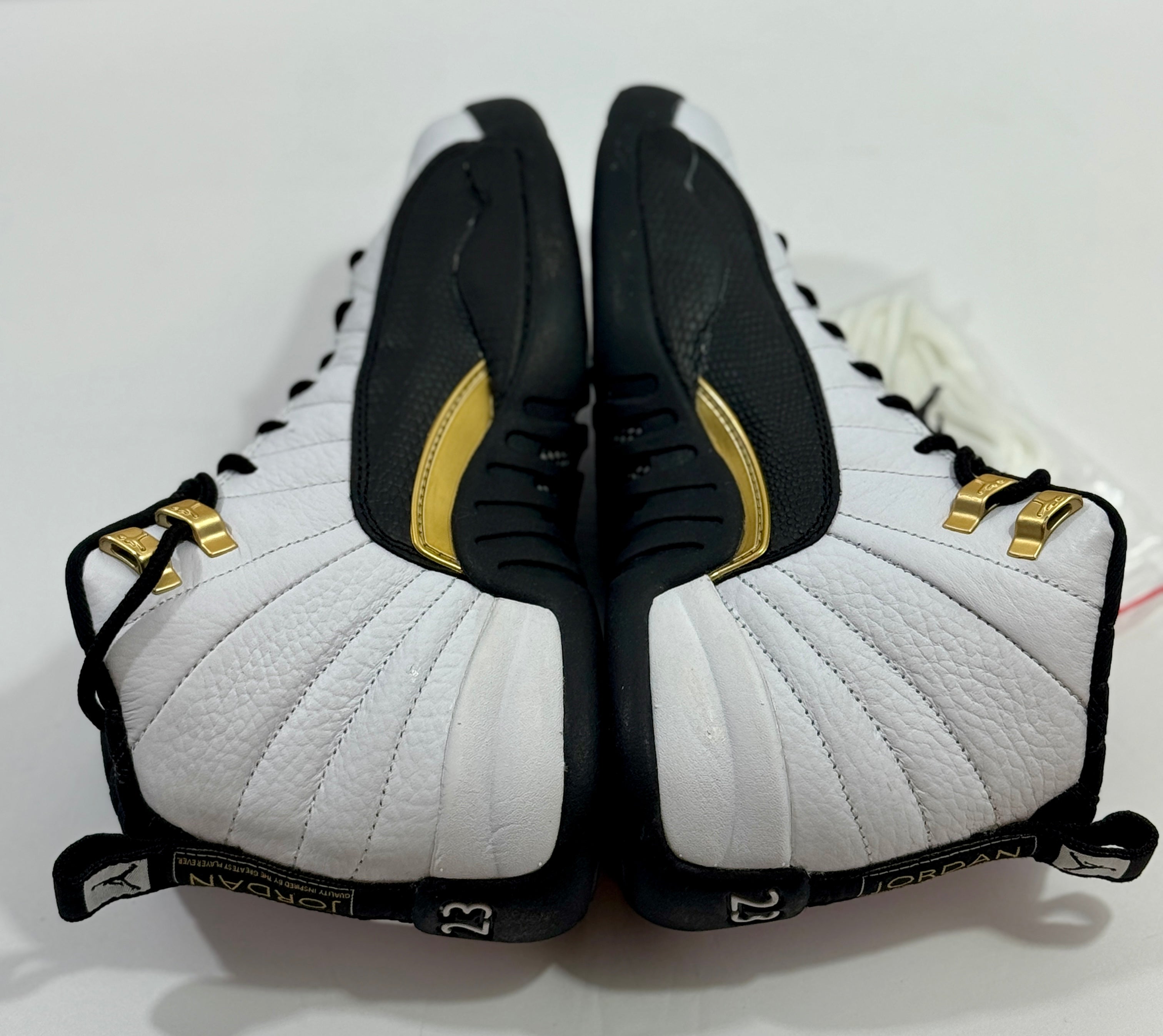 NEW SIZE 4 YOUTH - AIR JORDAN 12 RETRO "ROYALTY TAXI" 2021
