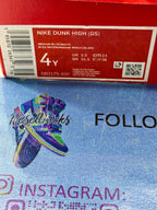 NEW SIZE 4 YOUTH - NIKE DINK HIGH "OBSIDIAN" 2022