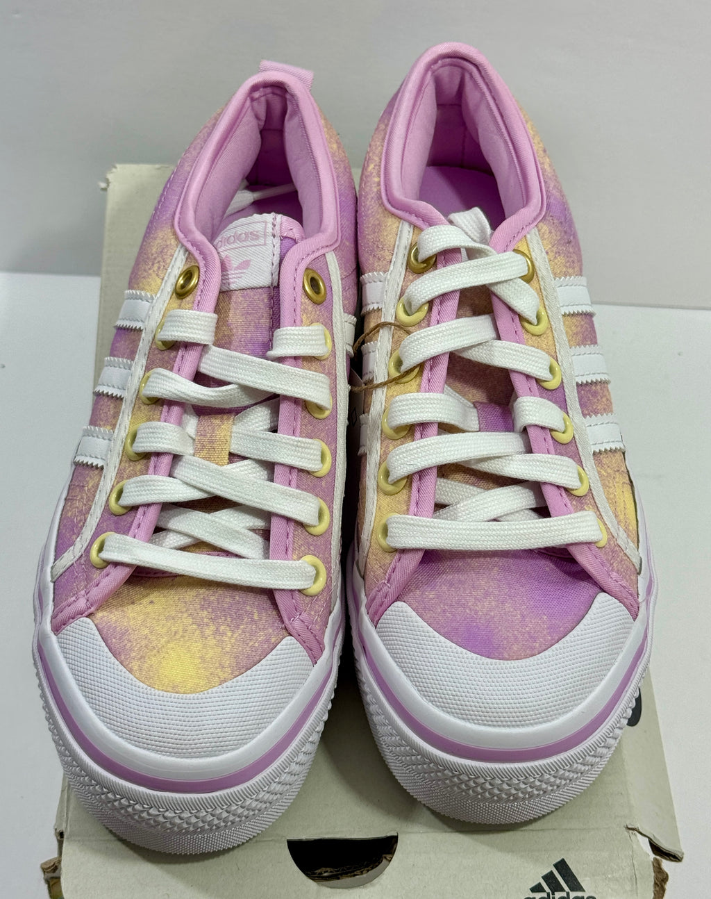 NEW SIZE 4 YOUTH -ADIDAS NIZZA PLATFORM J