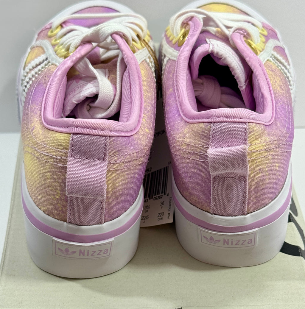 NEW SIZE 4 YOUTH -ADIDAS NIZZA PLATFORM J