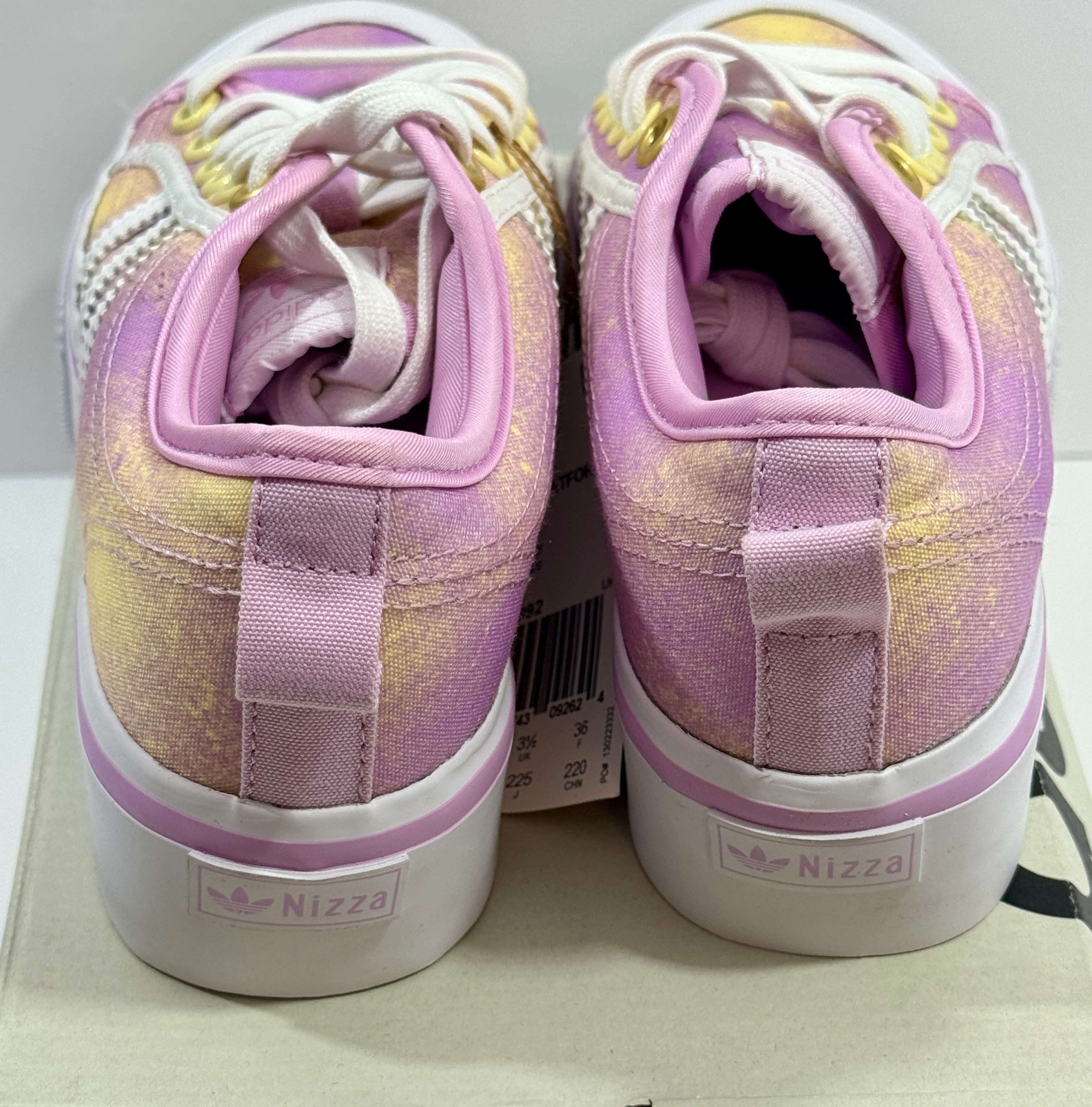 NEW SIZE 4 YOUTH -ADIDAS NIZZA PLATFORM J