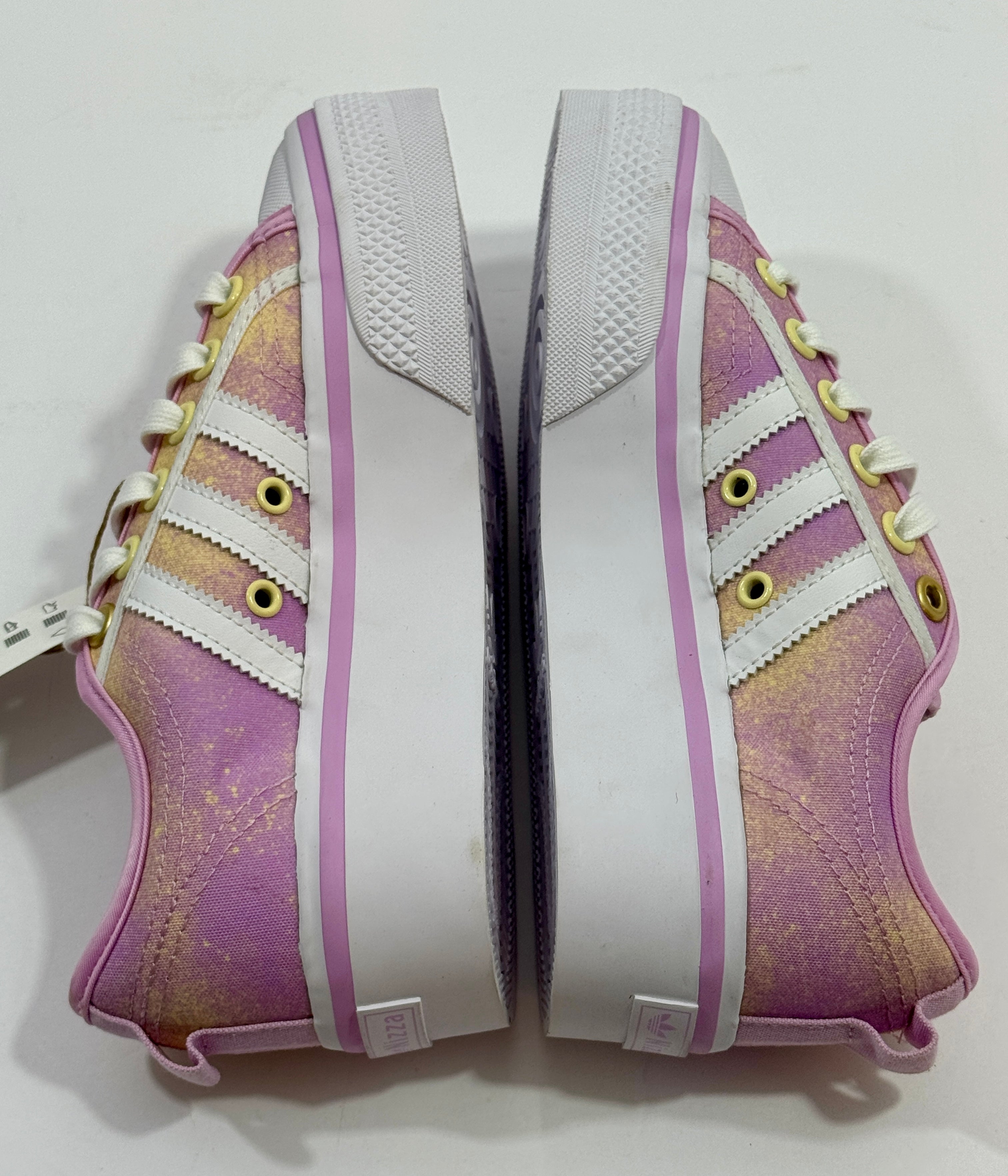 NEW SIZE 4 YOUTH -ADIDAS NIZZA PLATFORM J
