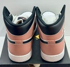NEW SIZE 14 MENS - AIR JORDAN 1 MID "WHITE RUST PINK BLACK" 2025