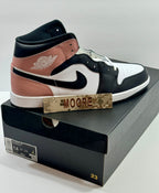 NEW SIZE 14 MENS - AIR JORDAN 1 MID "WHITE RUST PINK BLACK" 2025