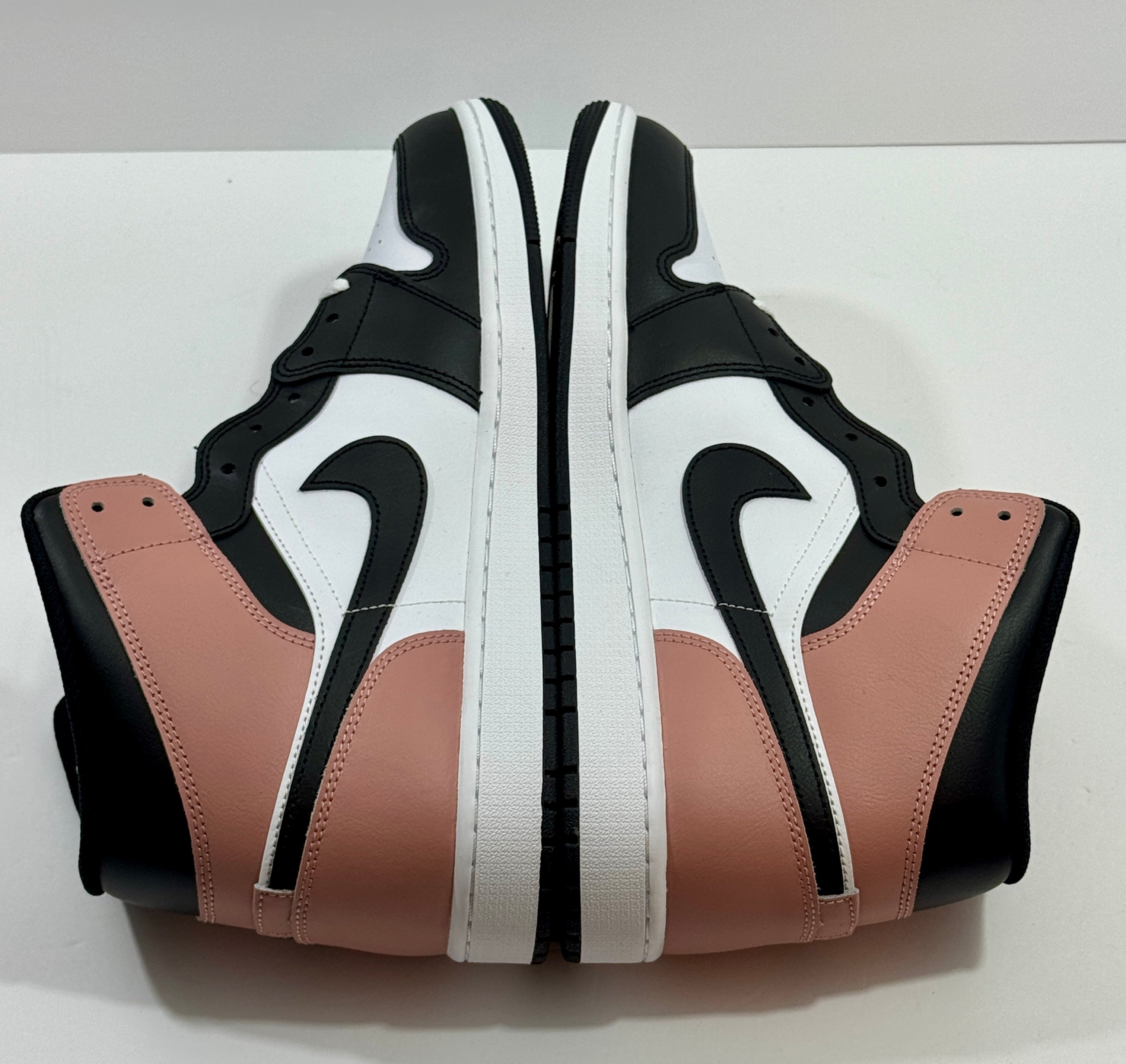 NEW SIZE 14 MENS - AIR JORDAN 1 MID "WHITE RUST PINK BLACK" 2025