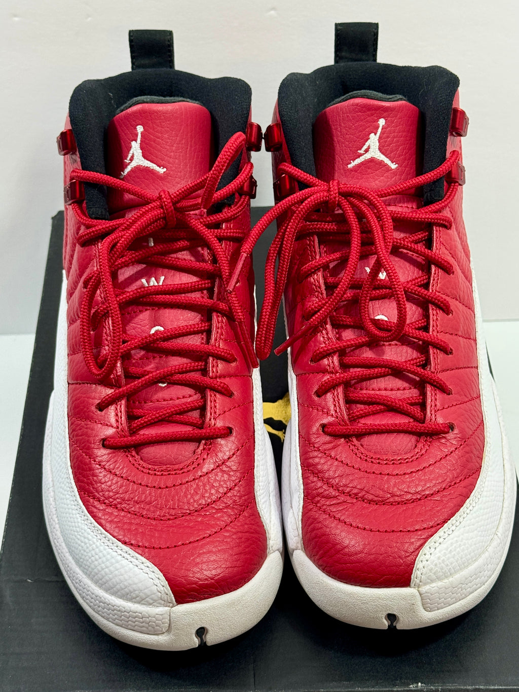 USED SIZE 6.5 YOUTH - AIR JORDAN 12 RETRO "GYM RED" 2016 GS