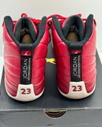 USED SIZE 6.5 YOUTH - AIR JORDAN 12 RETRO "GYM RED" 2016 GS