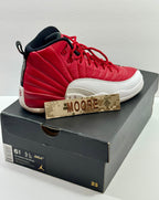 USED SIZE 6.5 YOUTH - AIR JORDAN 12 RETRO "GYM RED" 2016 GS