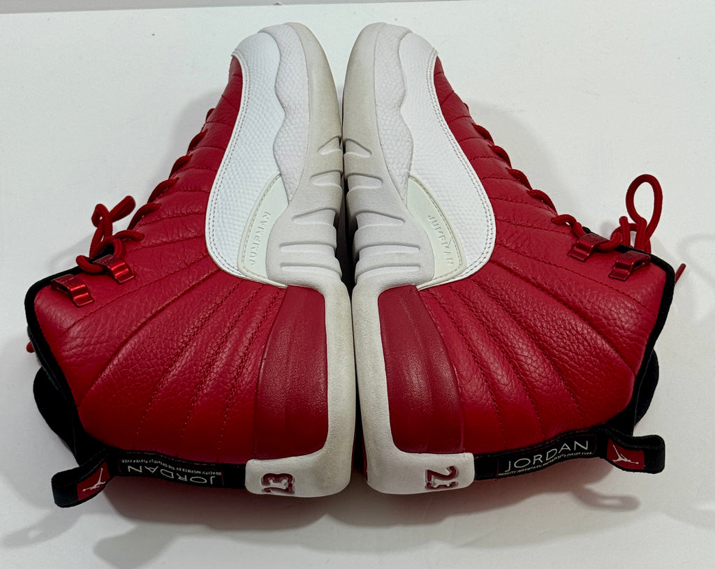USED SIZE 6.5 YOUTH - AIR JORDAN 12 RETRO "GYM RED" 2016 GS