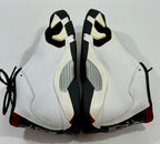 USED SIZE 6.5 YOUTH - AIR JORDAN 14 RETRO GS "BLACK TOE" 2014