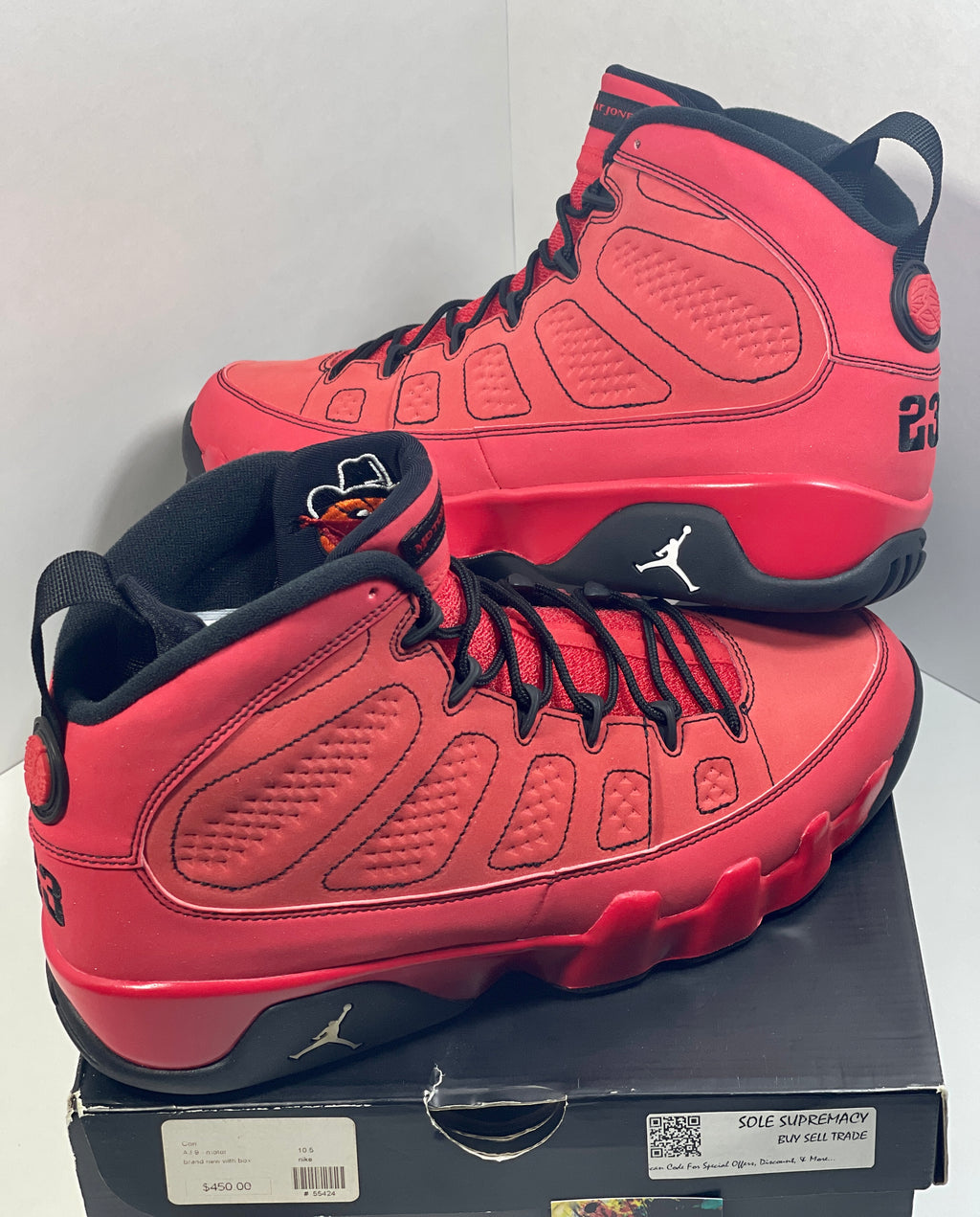 NEW SIZE 10.5 MENS - AIR JORDAN 9 RETRO "MOTORBOAT JONES" 2012