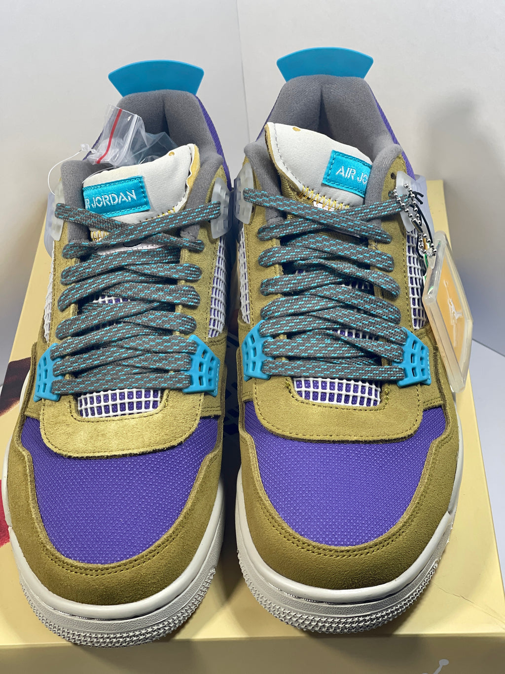 NEW SIZE 11 MENS - AIR JORDAN 4 RETRO X UNION LA "DESERT MOSS" 2021