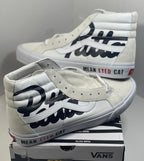 NEW SIZE 11 MENS - VANS UA SK8-HI REISSUE VLT LX PATTA "MEAN EYED CAT WHITE" 2021