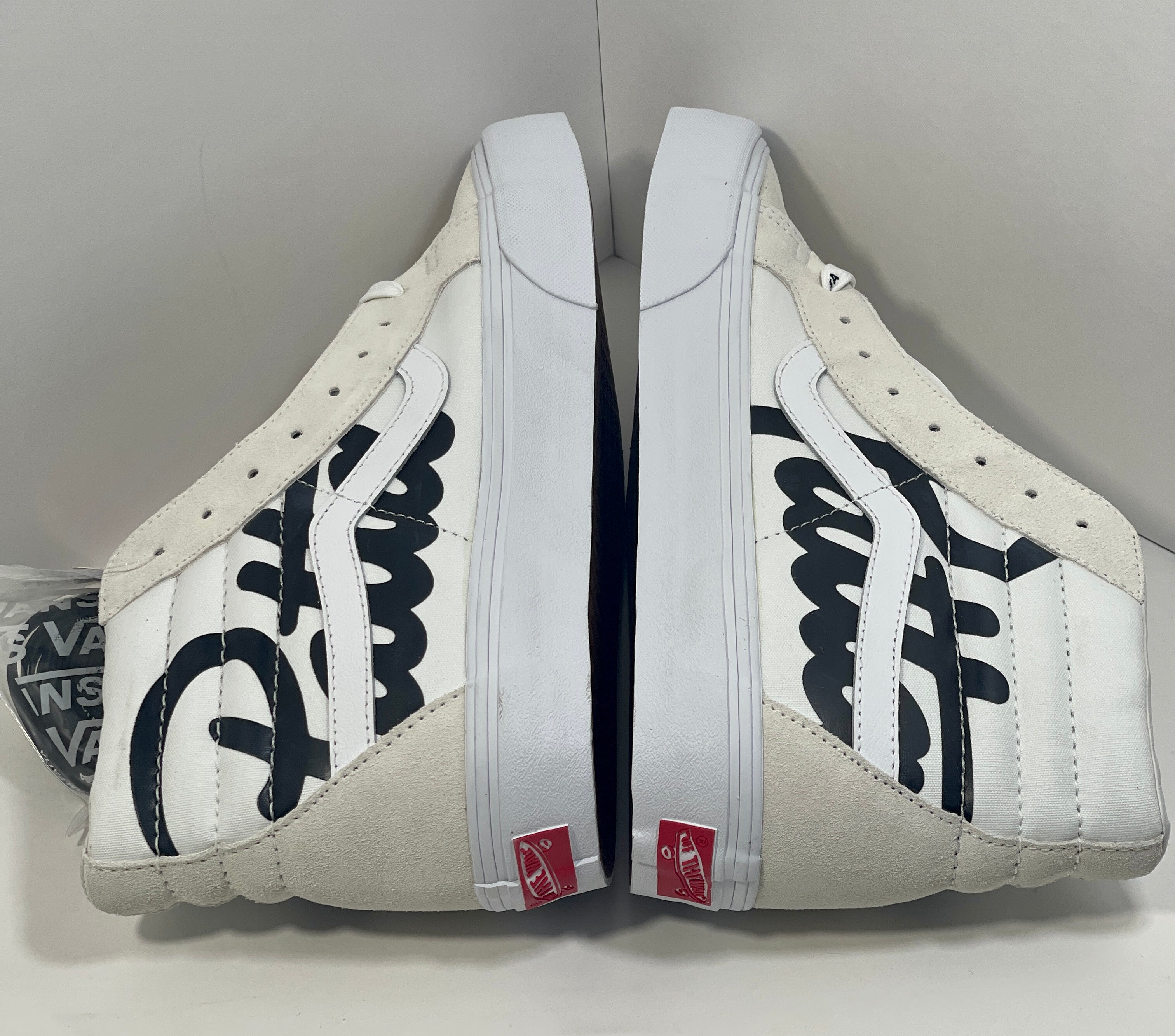 NEW SIZE 11 MENS - VANS UA SK8-HI REISSUE VLT LX PATTA "MEAN EYED CAT WHITE" 2021