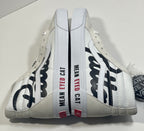 NEW SIZE 11 MENS - VANS UA SK8-HI REISSUE VLT LX PATTA "MEAN EYED CAT WHITE" 2021