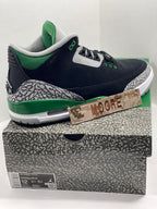 NEW SIZE 12 MENS - AIR JORDAN 3 RETRO "PINE GREEN" 2021