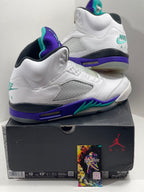 NEW SIZE 12 MENS - AIR JORDAN 5 RETRO NRG "GRAPE FRESH PRINCE" 2018