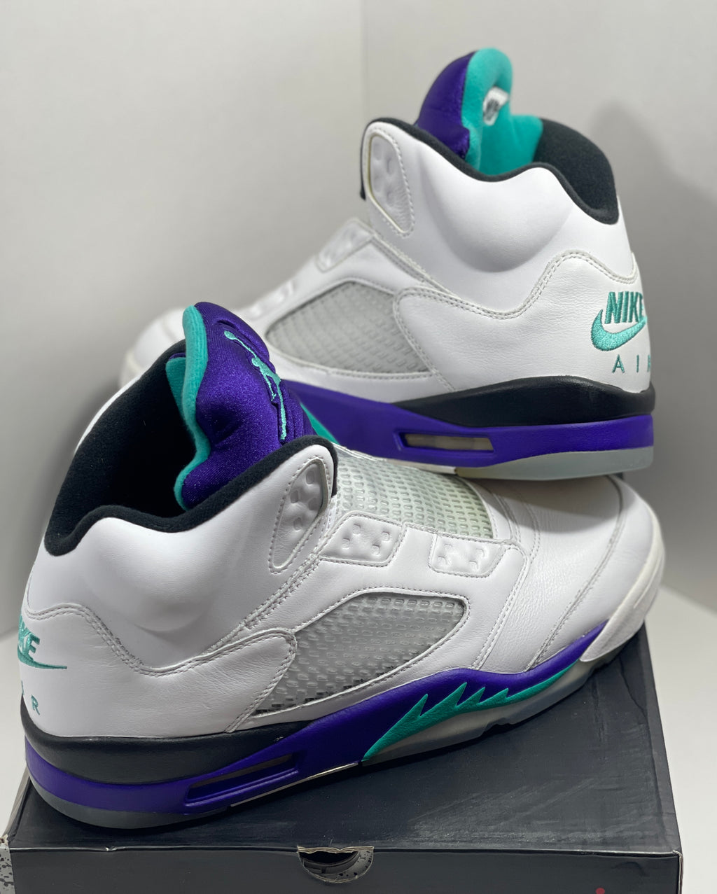 NEW SIZE 12 MENS - AIR JORDAN 5 RETRO NRG "GRAPE FRESH PRINCE" 2018
