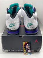 NEW SIZE 12 MENS - AIR JORDAN 5 RETRO NRG "GRAPE FRESH PRINCE" 2018