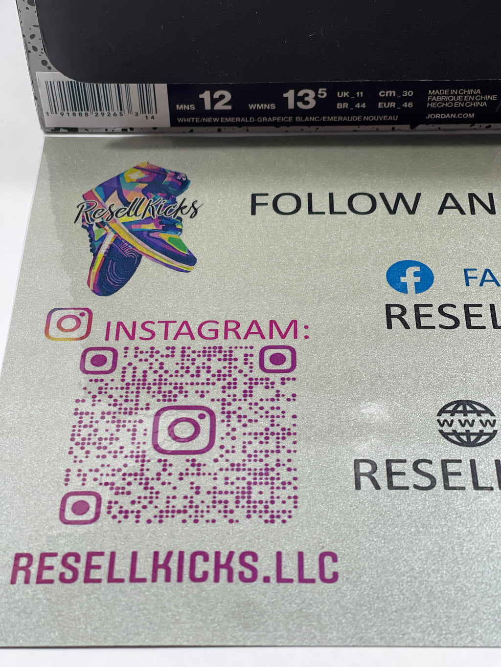 NEW SIZE 12 MENS - AIR JORDAN 5 RETRO NRG "GRAPE FRESH PRINCE" 2018