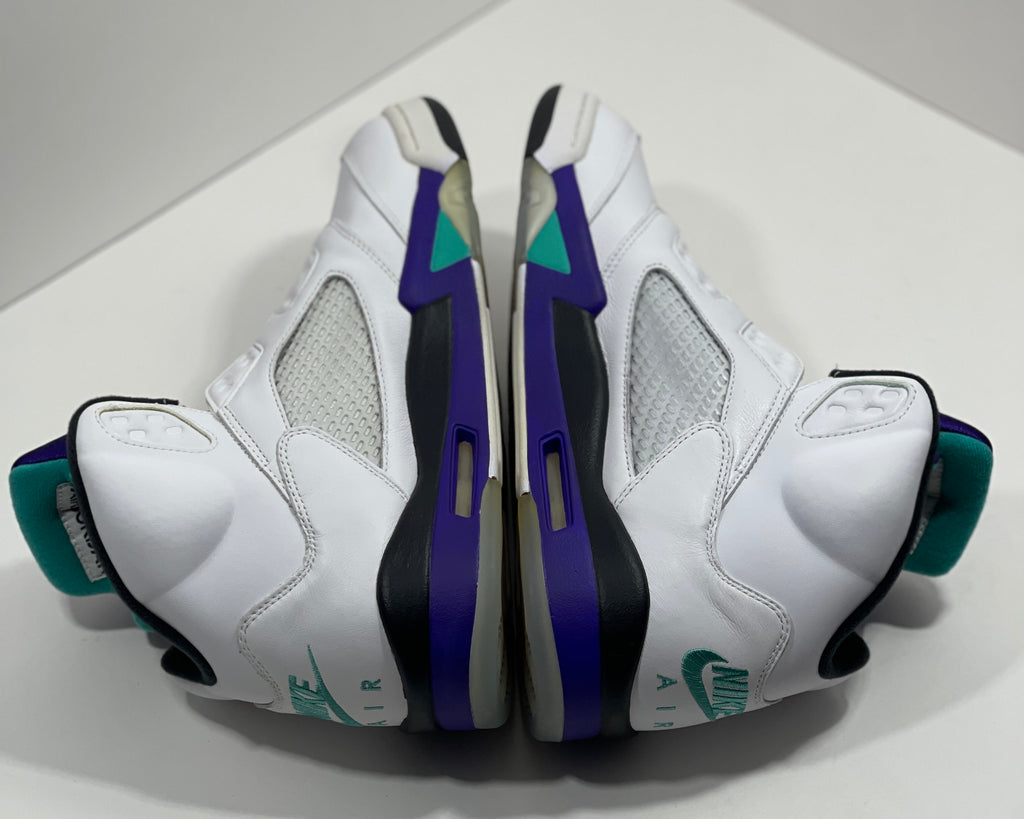 NEW SIZE 12 MENS - AIR JORDAN 5 RETRO NRG "GRAPE FRESH PRINCE" 2018