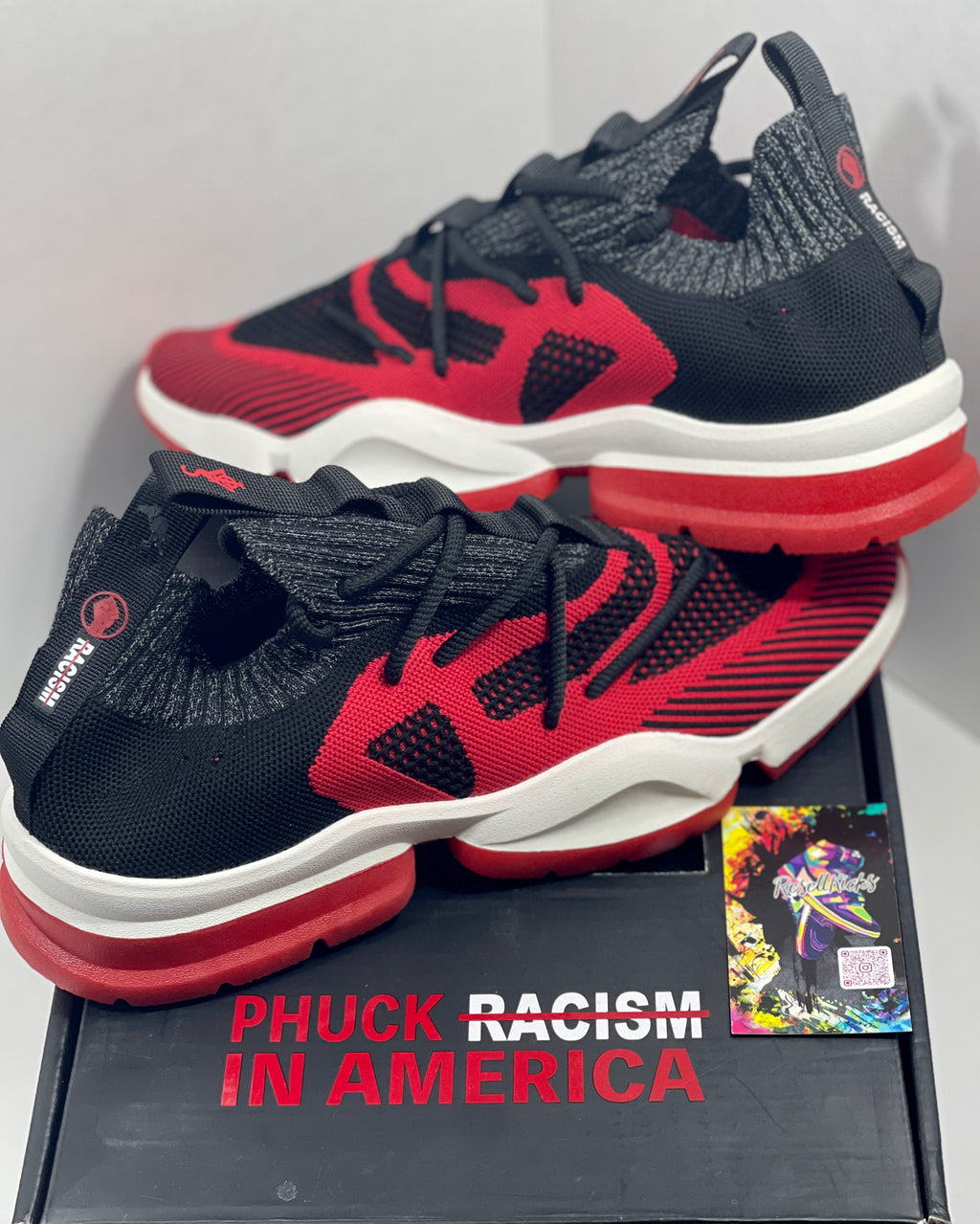 NEW SIZE 12 MENS - SIA COLLECTIVE "GEORGE FLOYD PHUCK RACISM"