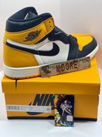 NEW SIZE 12.5 MENS - AIR JORDAN 1 RETRO HIGH OG "TAXI" 2022
