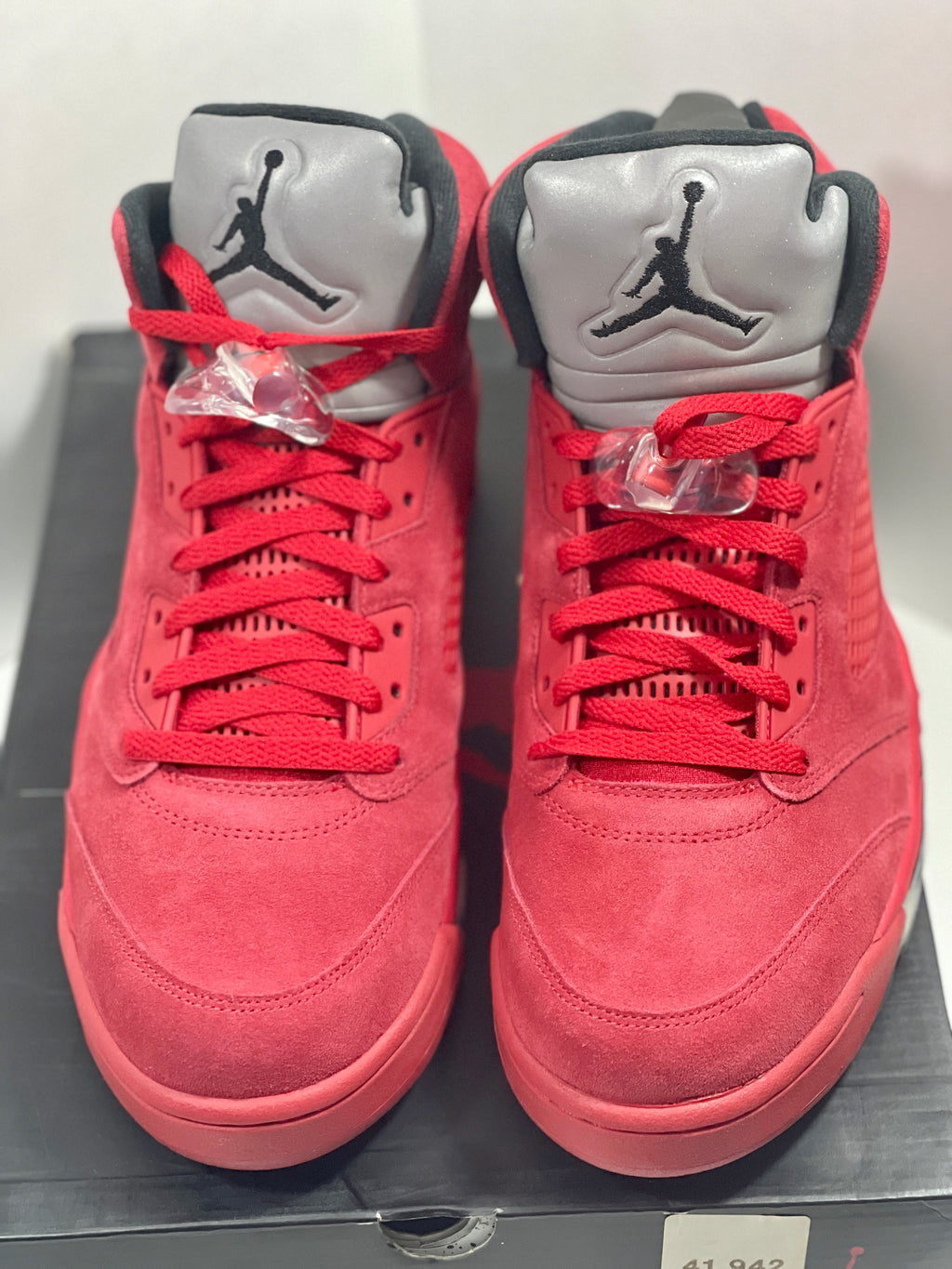 NEW SIZE 12 MENS - AIR JORDAN 5 RETRO "RED SUEDE" 2017