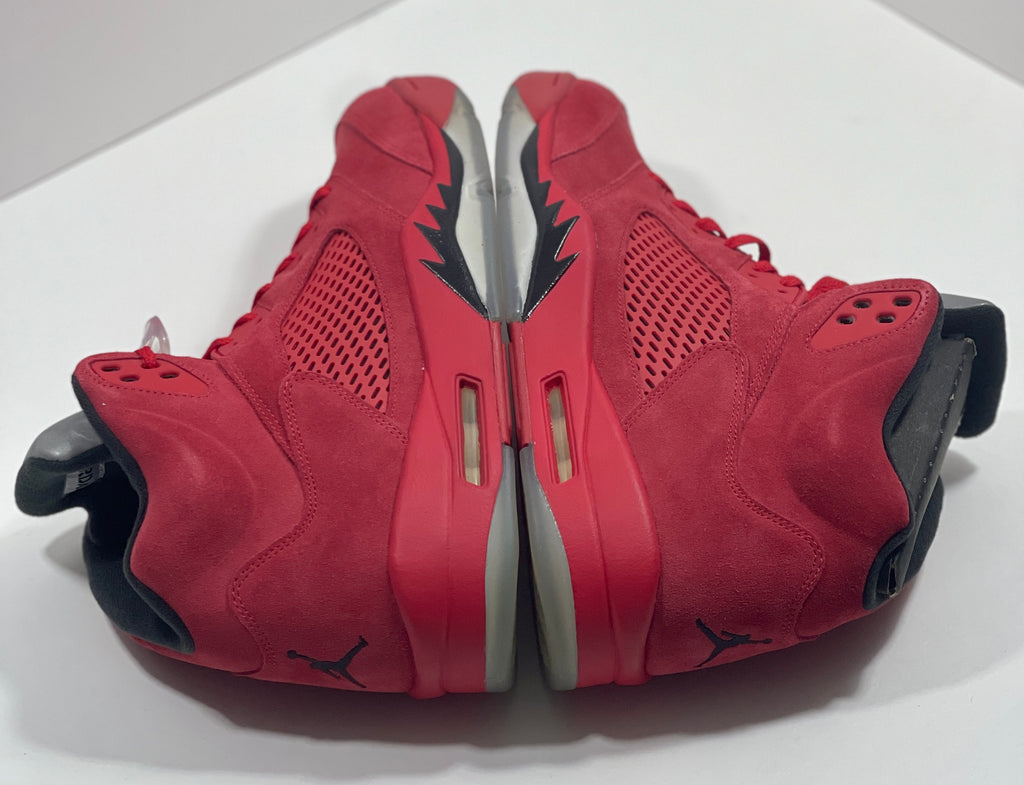 NEW SIZE 12 MENS - AIR JORDAN 5 RETRO "RED SUEDE" 2017