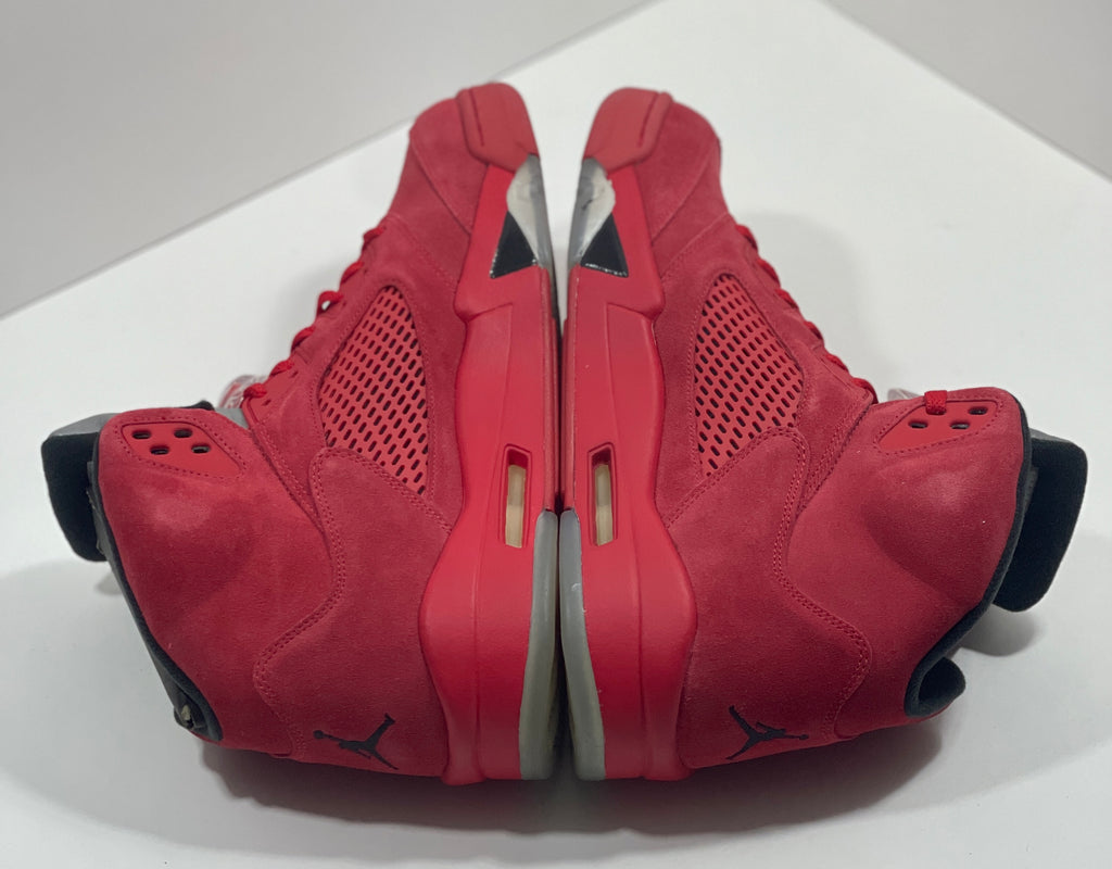 NEW SIZE 12 MENS - AIR JORDAN 5 RETRO "RED SUEDE" 2017